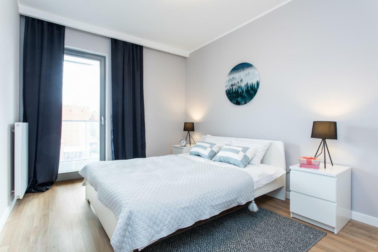 Seaside Beach Przy Plazy - Parking - Praia Apartments - Ergo Polsat Plus Arena Гданьск Экстерьер фото